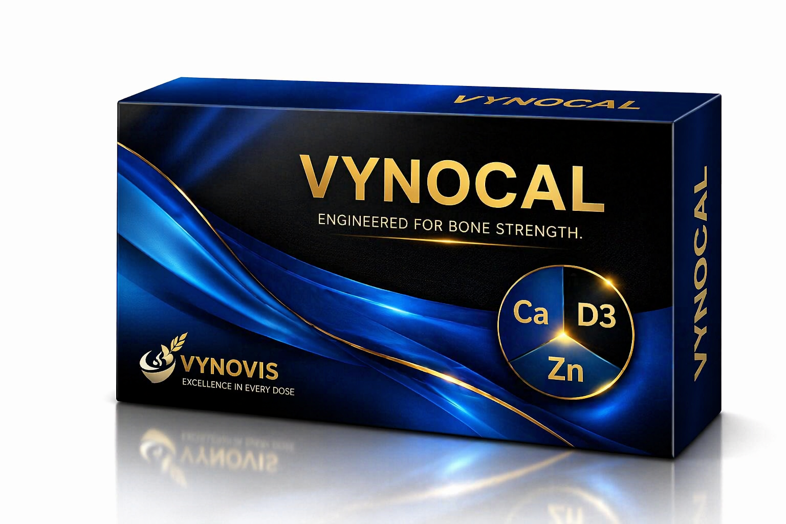 VYNOCAL supplement bottle