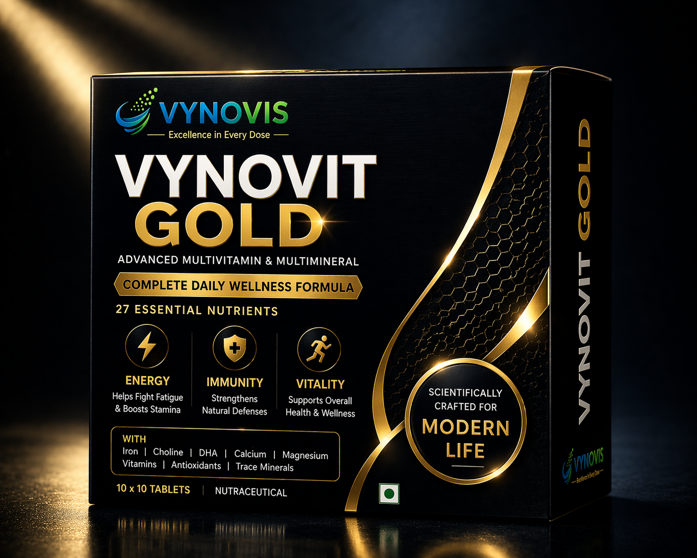 VYNOVIT supplement bottle